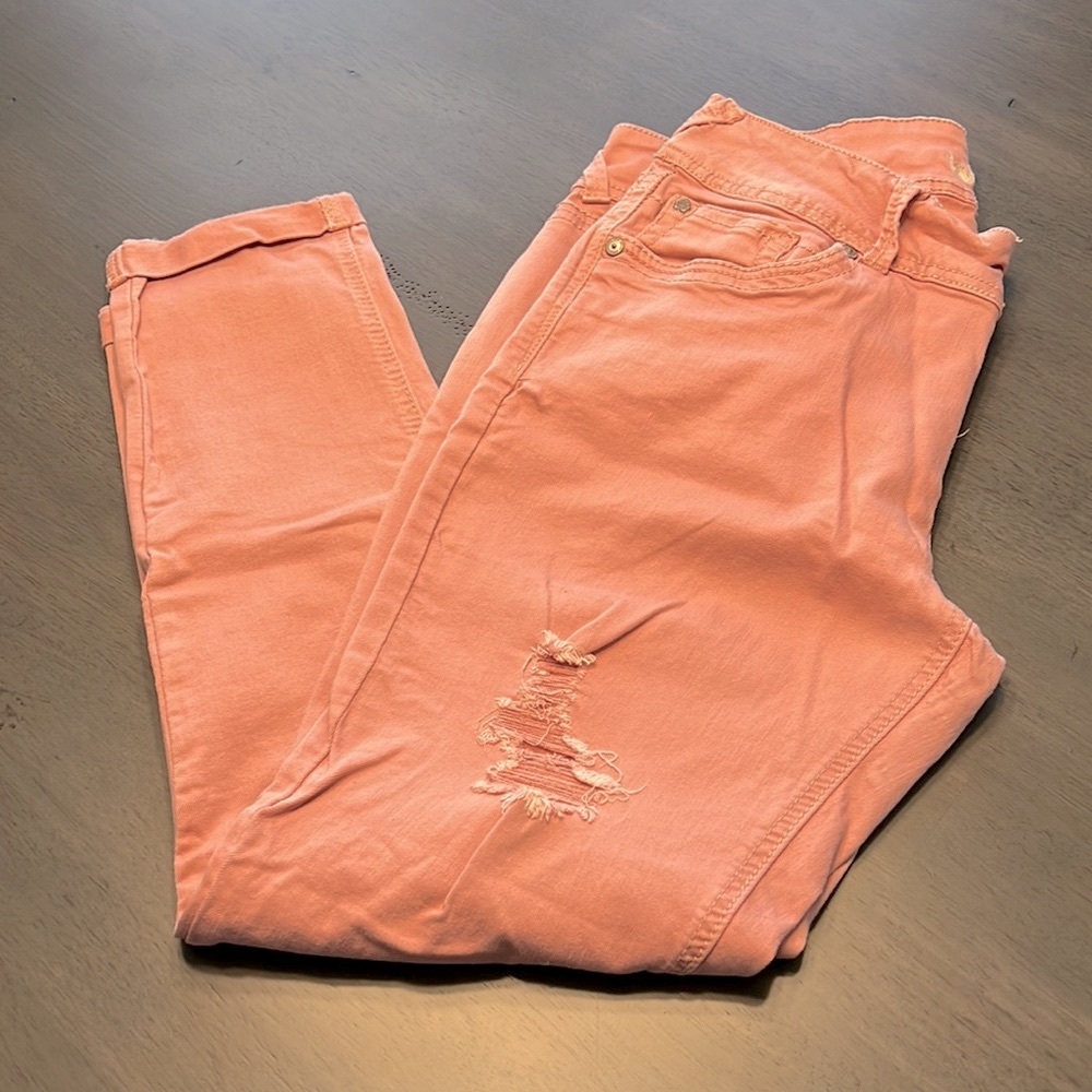 Pink jeans